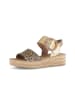 Gabor Plateau Sandalen in beige
