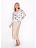 Usha Women Blouse in violet multicolor
