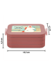 Mr. & Mrs. Panda Brotdose Einhorn Krankenschwester Design mit Sp... in Rot Pastell