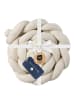 nordic coast company  Bettschlange geflochten, waschbar, feste Enden, extra breit Jersey