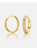 Diamant L'éternel Ohrringe aus 585 Gelbgold