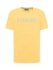 ELBSAND T-Shirt Finn in Mineral Yellow
