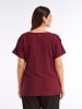 sheego Halbarmshirt in bordeaux