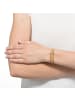 Steel_Art Mesh Armkette für Frauen Mesh Armband poliert in Goldfarben