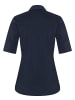 More & More Baumwollstretchbluse in marine