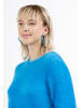 myMo Strickpullover in Blau