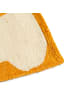 lola & moi Teppich Ice In Pumpkin in gelb