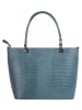 Cluty Handtasche echt Leder in blau
