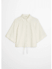 Marc O'Polo Woven Blouses Shortsleeve in White Multi 01