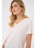 Cream T-shirt CRNaia Regular fit in White w. Black Dots
