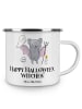 Mr. & Mrs. Panda Becher Halloween Hexen mit Spruch in Weiß
