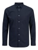 JACK & JONES PLUS Freizeithemd in Navy Blazer