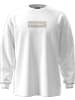Napapijri Longsleeve "S-Box Logo Ls" in Weiß
