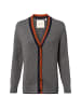 Gant Strickjacke in grau mehrfarbig - 0001