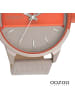 Oozoo Analog-Armbanduhr Oozoo Timepieces sand, gelb extra groß (ca. 48mm)