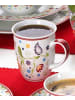 Ritzenhoff & Breker 6er Set Kaffeebecher Shanti 320 ml bunt in bunt