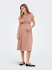 ONLY Kleid in Cameo Brown
