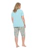 Ulla Popken Pyjama in karibikblau