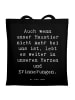 Mr. & Mrs. Panda Shopping Tasche Spruch Trauerbewältigung nach d... in Schwarz