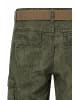 Timezone Wadenlange Cargo Shorts Gürtel Reißverschluss in Grün-2