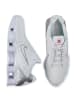 Nike Sneaker Shox in White/White-Metallic Silver-Max Orange