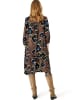 Noa Noa Kleid AnnaNN in Print Brown-Black