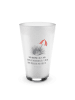 Mr. & Mrs. Panda Glas Seeigel mit Spruch in Transparent