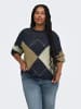 ONLY Carmakoma Strickpullover in Night Sky