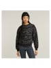 G-Star Raw Sweatshirt in dk black lace wave
