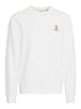 BLEND Rundhalspullover BHBRODY Sweatshirt crew print in Braun