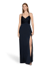 Vera Mont Abendkleid mit V-Ausschnitt in Night Sky