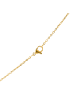 Luxenter Halskette Sanem mit 18 Karat Gelbgold-Finish – SANEM