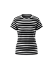 usha BLUE LABEL Women Shorts in Black White Stripes