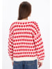 myMo Sweater in red multicolor