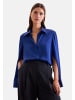 Seidensticker Hemdbluse Regular in Mittelblau