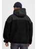 !SOLID Fellimitatjacke SDMark in Schwarz