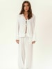 ITS MAY Top Bow in White