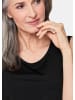 GOLDNER Komfort-Top mit Doppel-Front in schwarz