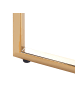 Beliani Konsolentisch ROYSE in Weiß/Gold - (W) 120 x (H) 76 x (L) 35 cm