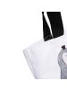 Mr. & Mrs. Panda Tote Bag Pinguin Heirat ohne Spruch in Weiß