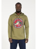 PLUS EIGHTEEN Herren Kapuzenpullover in Khaki