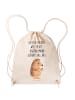 Mr. & Mrs. Panda wander rucksack Igel Kuchenstück mit Spruch in Creme