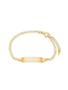 Amor Identarmband Gold 375/9 ct in Gold