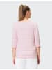 Joy Sportswear T-Shirt CARINA in pink rose stripes