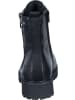 remonte Freizeit Stiefeletten in schwarz/schwarz