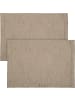 Erwin Müller Jacquard, Baumwollmischung Tischset 2er-Pack Cadiz in sand