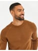 Threadbare Sweatshirt THB Jumper Badger in Braun