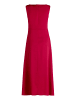 Vera Mont Cocktailkleid mit Raffung in Dark Raspberry