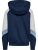 Hummel Reißverschluss Kapuzenpullover Hmljr Loose Kinder in DRESS BLUES/FADED DENIM