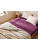 Beliani Bettlaken JANBU in Rot - (W) 90 x (H) 30 x (L) 200 cm